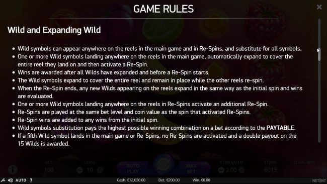 General Game Rules