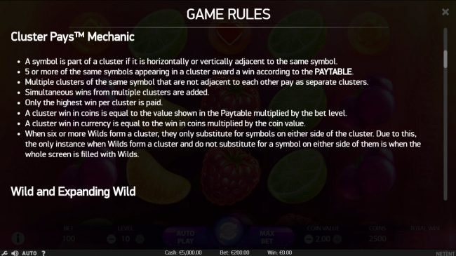 General Game Rules