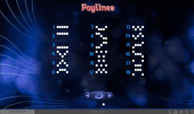 Payline Diagrams 1-18