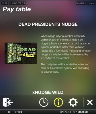 Dead Presidents Nudge