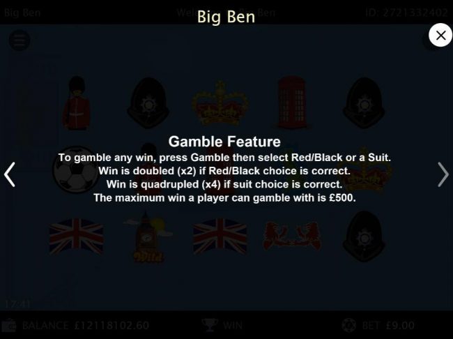 Gamble Feature Rules