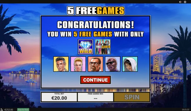 5 Free Games Awarded