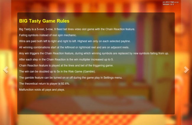 General Game Rules