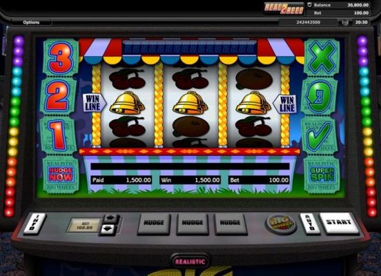 Landing three golden bell symbols on the payline triggers a 1,500.00 jackpot award.