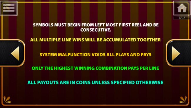 General Game Rules