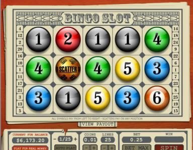 bingo slot 25 lines