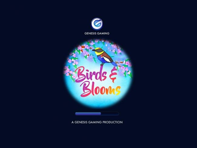 Splash screen - game loading - Asian bird theme