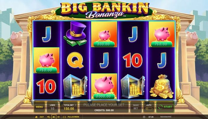 Big Bankin Bonanza :: Main Screen