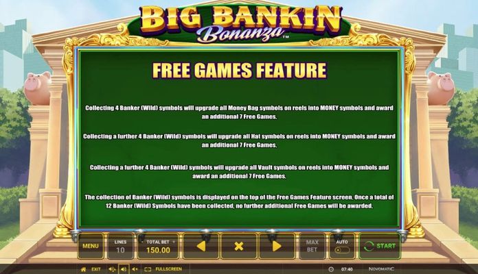 Big Bankin Bonanza :: Feature Rules 1