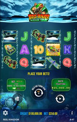 Main Game Screen