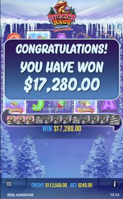 Total Free Games Payout