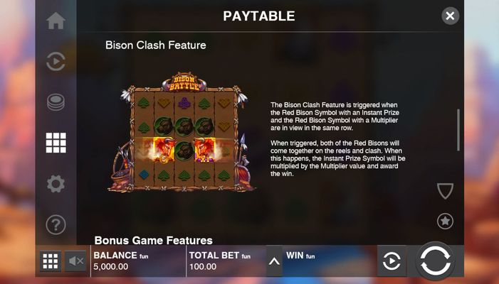 Bison Clash Feature