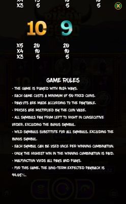 General Game Rules