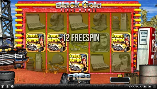 Free Spins feature triggered.