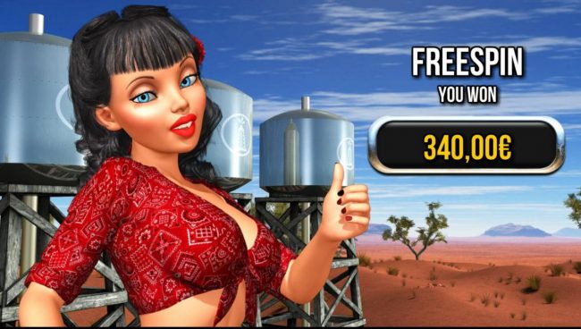 Total Free Spins Payout 340.00