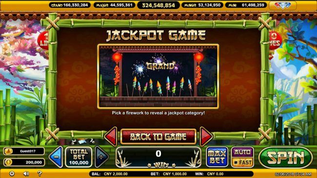 Jackpot Game Rules