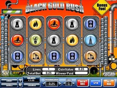 main game board featuring five reels and fifty paylines