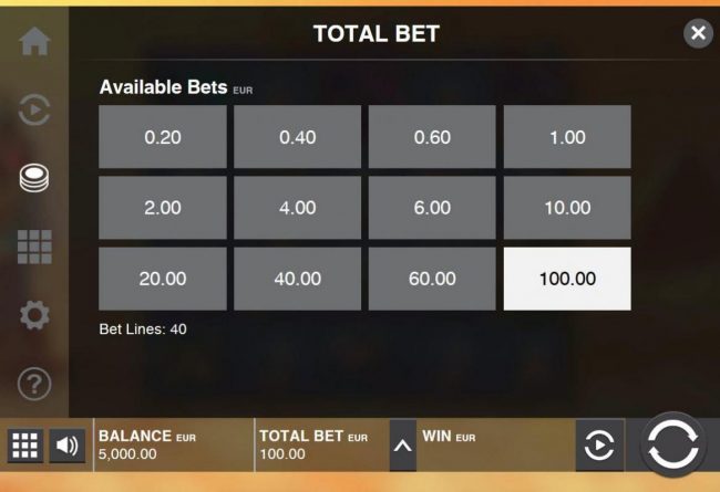 Available Bets