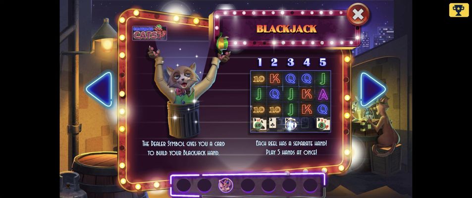 Blackjack Cats :: Blackjack