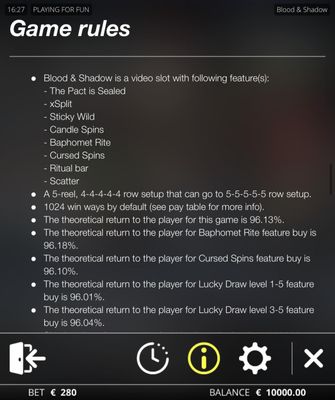 General Game Rules