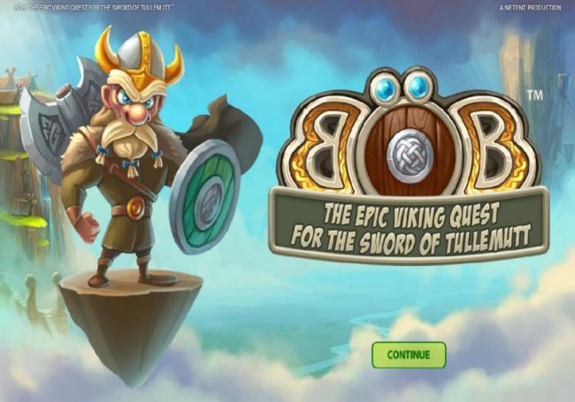 Splash screen - game loading - Based on a Viking theme.