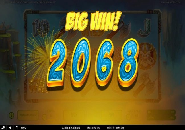 A big win - 2068 coins