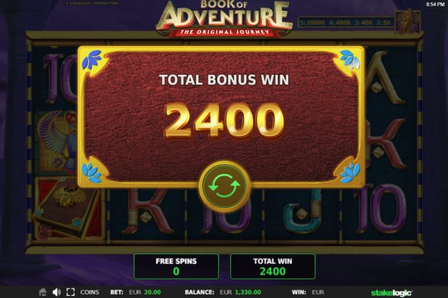 Total Free Spins Payout