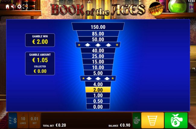 Ladder Gamble Feature Game Board