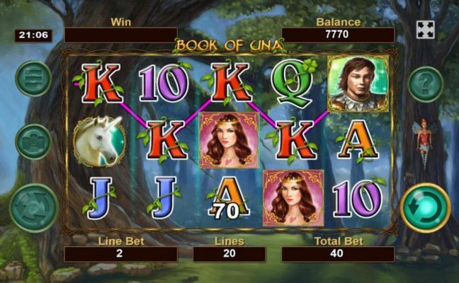 A winning Four of a Kind.