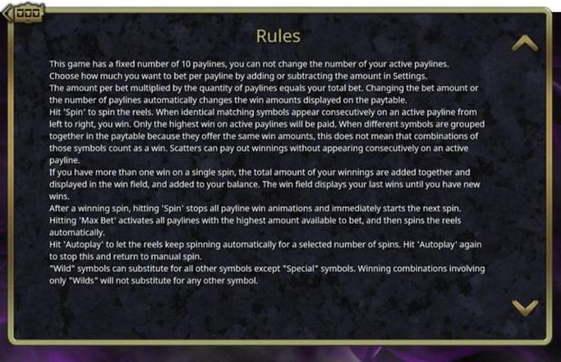 General Game Rules