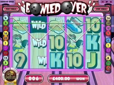 multiple winning paylines triggers a $400 jackpot during the free spins feature