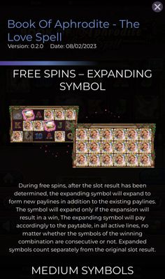 Special Expanding Symbol