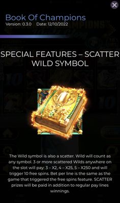 Wild and Scatter Rules