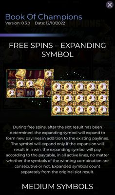 Special Expanding Symbol