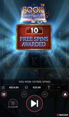 10 Free Spins Awarded