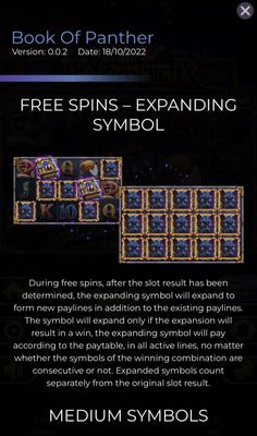 Special Expanding Symbol