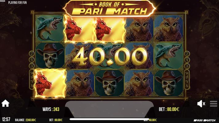 Three of a Kind win