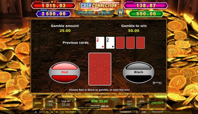 Red or Black Gamble Feature