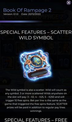 Wild and Scatter Rules