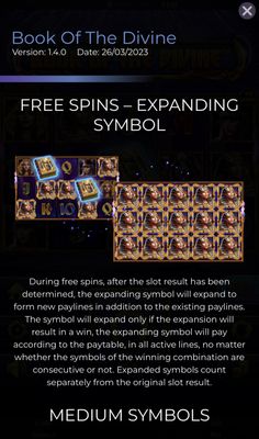Special Expanding Symbol
