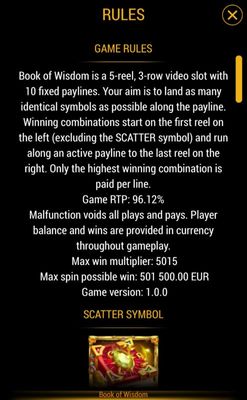 General Game Rules