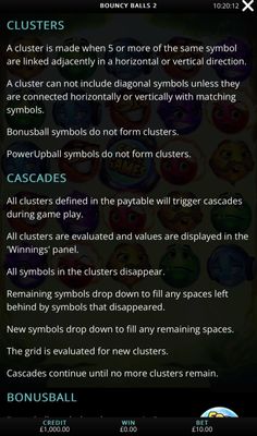 Bouncy Balls 2 :: Feature Rules