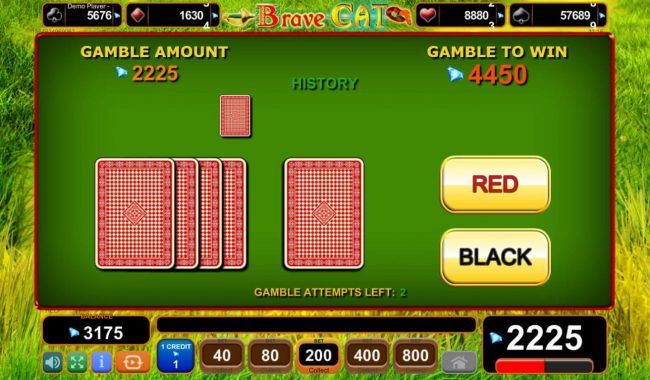 Gamble Feature Game Board