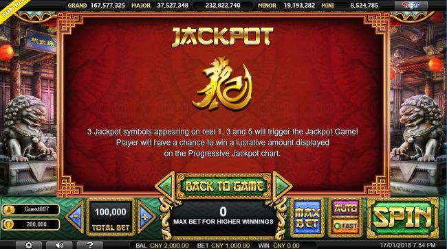 Jackpot Rules