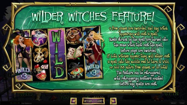 Wilder Witches Feature Rules