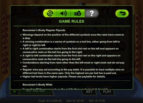 General Game Rules