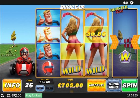 Multiple winning paylines triggers a big win