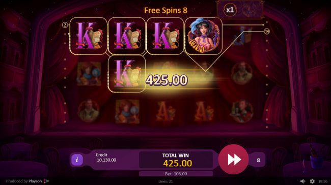 Free Spins Game Board