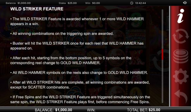 Wild Striker Feature
