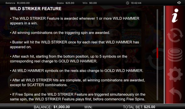 Wild Striker Feature
